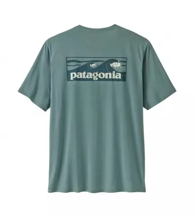 Тениска Patagonia Capilene Cool Daily Shirt - Boardshort Logo M's