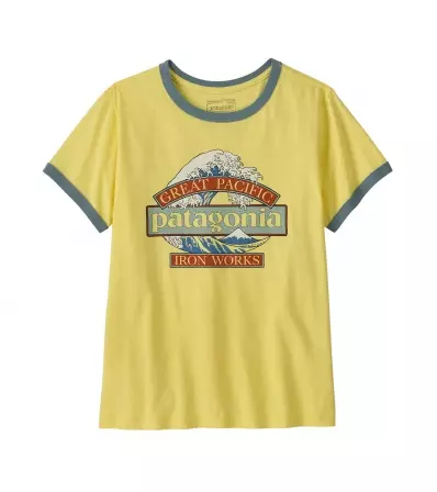 Тениска Patagonia Great Waves Ringer Tee W's